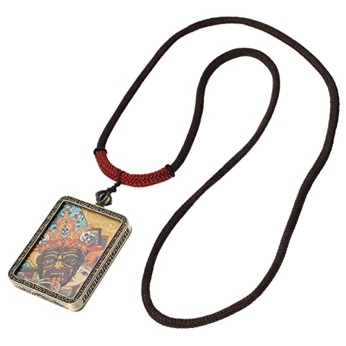 BESPORTBLE Vintage Halskette Mit Anhänger Für Damen Und Mädchen Handgefertigte Retro-kette Leichte Pullover-kette Als Hängende Dekoration Für Alltags Und Festtagsoutfits von BESPORTBLE