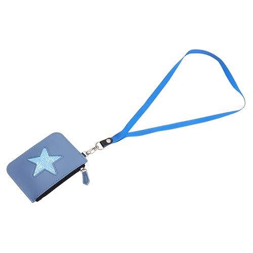 BESPORTBLE Geldbörse Für Frauen Mit -Muster Kleine Reißverschluss-Tasche Aus Pu- Und Tragbarer Kartenhalter Mit Aufhängeschlaufe Für Schule Einkaufen Und Alltag von BESPORTBLE