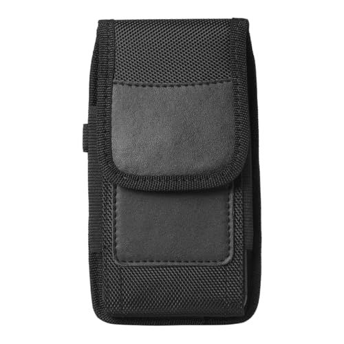 BESPORTBLE Handytasche Handy Gürtelholster Schwarze Geldbörsen Für Männer Angesagte Bauchtasche Schwarze Geldbörse Für Herren Übungsgürteltasche Oxford-Stoff Mann Mode Vertikale Tasche von BESPORTBLE