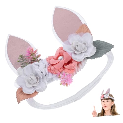BESPORTBLE Hasenohren Stirnband Cartoon Haarband Für Frauen Frühlings Stil Kopfschmuck Cosplay Party Zubehör Haaraccessoires Für Ostern von BESPORTBLE