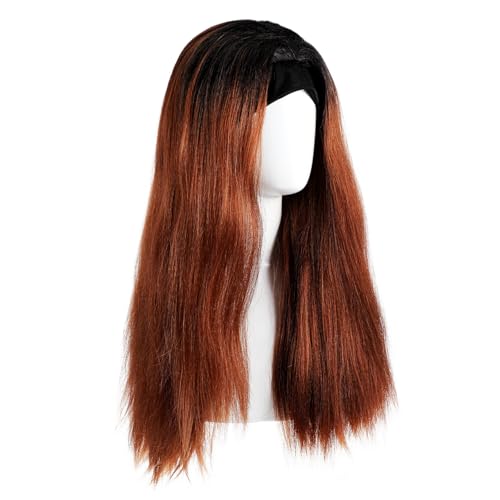 BESPORTBLE Headband-perücke Gerade Synthetische Fasern Sanft Tanglefrei Verstellbar Damen Lang Haarteil Für Alltag Party Cosplay Geeignet BESPORTBLE Headband-perücke Gerade Synthetische Fasern Sanft Tanglefrei Verstellbar Damen Lang Haarteil Für Alltag Party Cosplay Geeignet von BESPORTBLE