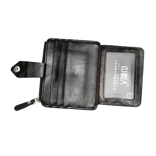 BESPORTBLE Herren Geldbörse Reißverschluss Multifunktionaler Kartenhalter Für Männer Große Handtasche Schwarz Für Geschäft Und Alltag Elegante Tasche Für Handy Und Geld von BESPORTBLE