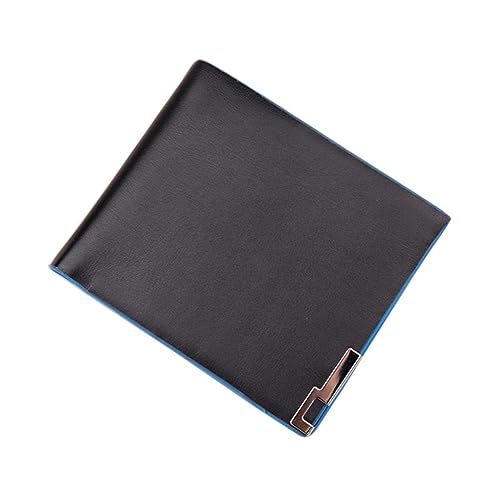 BESPORTBLE Geldbörse Für Herren Portemonnaie Mit Halter Münzgeldbörse Auspu-Material Fächer Für Visitenkarten Und Bargeld Langlebige Herren Tasche von BESPORTBLE