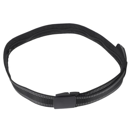 BESPORTBLE Herren Geldgürtel Versteckter Geldgürtel Für Reisen Diebstahlsicherer Taillengürtel Mit Legierungsschnalle Modischer Strapazierfähiger Gürtel von BESPORTBLE