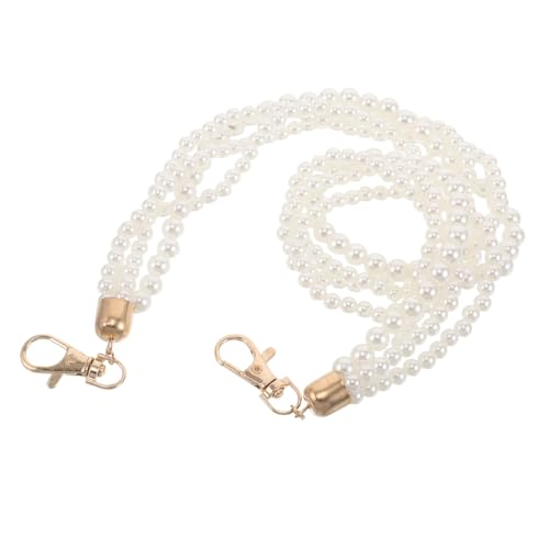 BESPORTBLE Herren Jeans Hosenkette mit Simulation Perlendekor Metall Hosentasche Schlüsselanhänger Hip Hop Legierung Jeanskette für Festival Party Kleidungszubehör von BESPORTBLE