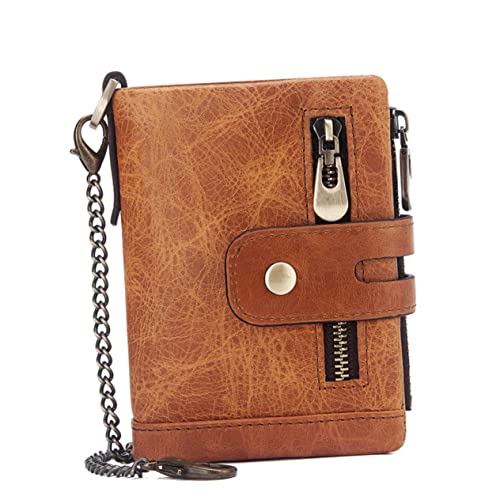 BESPORTBLE Herrenmode Geldbörse mit RFID Dreifach Gefaltete Handtasche für Mehrere Kartenpositionen Münzfach Khaki Funktional BESPORTBLE Herrenmode Geldbörse mit RFID Dreifach Gefaltete Handtasche für Mehrere Kartenpositionen Münzfach Khaki Funktional von BESPORTBLE
