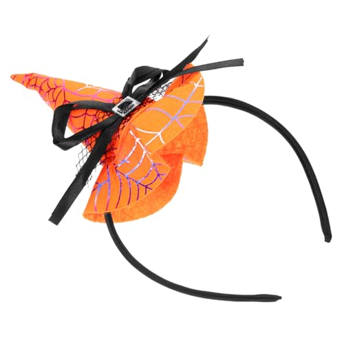 BESPORTBLE Hexenhut Haarreif Für Halloween Kostüm Bequemes Haarschmuck Accessoire Für Partys Und Feiern Vielseitig Einsetzbar Einzigartiges Design von BESPORTBLE
