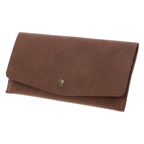 BESPORTBLE Klassisches Pu-lederportemonnaie Robuster Und Kompakter Geldhalter Mit Mehreren Kartenfächern Für Alltag Für Männer Und Frauen Hellbraun von BESPORTBLE