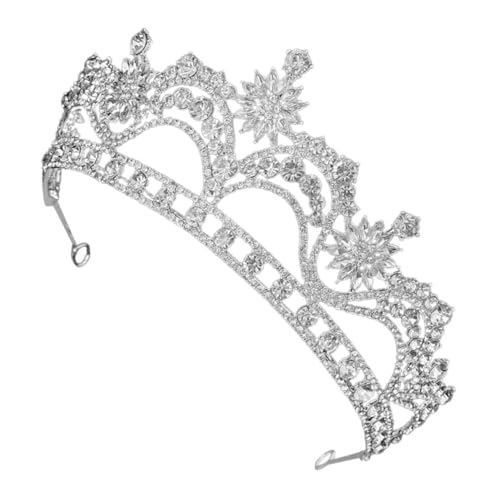 BESPORTBLE Hochwertiges Braut Haarreif Wasserdiamant Tiara Strasskrone für Hochzeit Party Fotoshooting und Festliche Anlässe Bequemer Sitz Vielseitiges Accessoire für Damen von BESPORTBLE