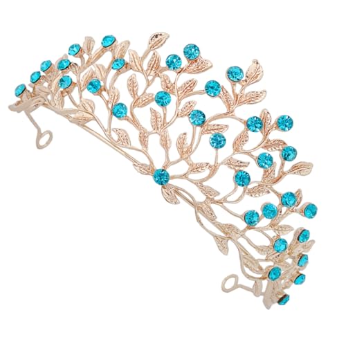 BESPORTBLE Hochzeitstiara Brautkronen Strass-stirnband Für Hochzeit Geburtstagskronen Frauen Tiara Kopfschmuck Aus Handgefertigt Party Mädchen von BESPORTBLE