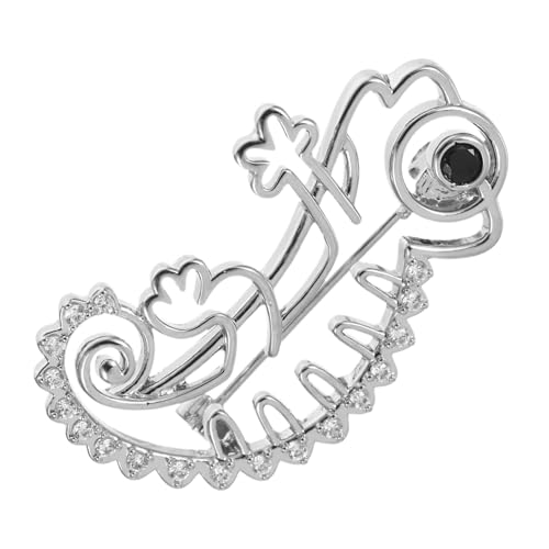 BESPORTBLE Hohl-chamäleon-brosche Metall Tier-anstecknadel für Mäntel Anzüge Unisex Modeaccessoire mit Sicherem Verschluss für Jacken Schals Hüte und Partykleidung von BESPORTBLE