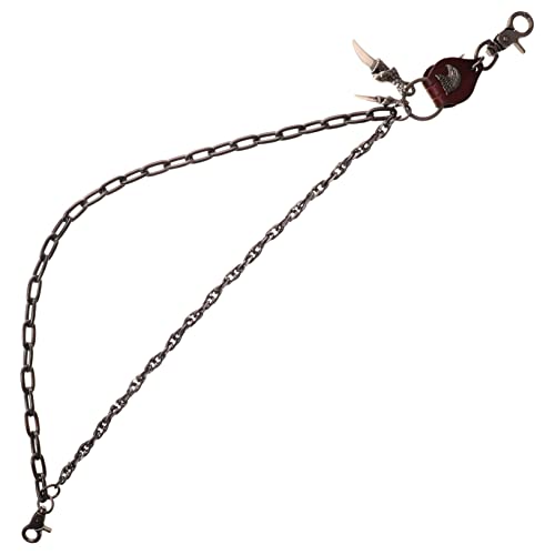 BESPORTBLE Gürtelkette Für Männer Aus Metall Und Pu Detailverliebte Verarbeitung Glänzend Scharfe Kanten Für Tänzer Rockmusiker Punker Und Hip-hop-fans Einfach An Tasche Hose Handtasche BESPORTBLE Gürtelkette Für Männer Aus Metall Und Pu Detailverliebte Verarbeitung Glänzend Scharfe Kanten Für Tänzer Rockmusiker Punker Und Hip-hop-fans Einfach An Tasche Hose Handtasche von BESPORTBLE