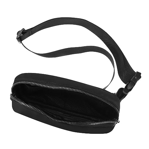 BESPORTBLE Bauchtasche Hüfttasche Crossbody Schultertasche Für Damen Reisen Outdoor-aktivitäten Mit Verstellbarem Riemen Für Telefon Und Schlüssel Aus Strapazierfähiger Polyesterfaser von BESPORTBLE