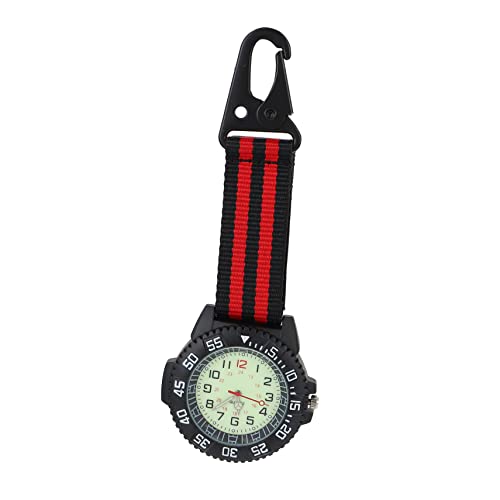 BESPORTBLE Carabiner Clip Uhr Multifunktionale Digitale Taschen Und Kletteruhr Mit Nylonband Für Outdoor-aktivitäten Leicht Und Tragbar Für Und Bergsteiger von BESPORTBLE
