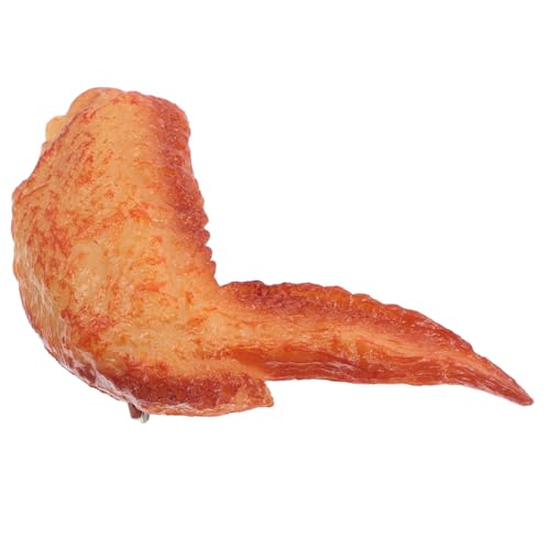 BESPORTBLE Haarspangen Mit Hühnerflügel-design Lustige Accessoires Für Damen Realistische Simulation Aus Pvc Vielseitig Einsetzbar Für Partys Und Fotos von BESPORTBLE