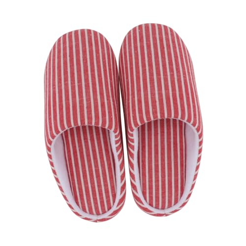 BESPORTBLE Japanische Hausschuhe Damen Herren Baumwolle Fluffy Pantoffeln Warm Rutschfest Für Herbst Winter von BESPORTBLE