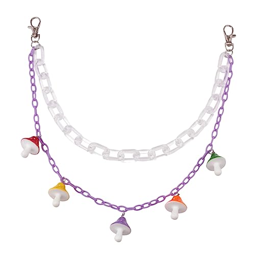BESPORTBLE Zweilagige Hosenkette Buntem Harz für Damen und Mädchen Taillenkette Geldbörsenkette Jeanshosenkette Modisches Accessoire für Partys und Alltag von BESPORTBLE