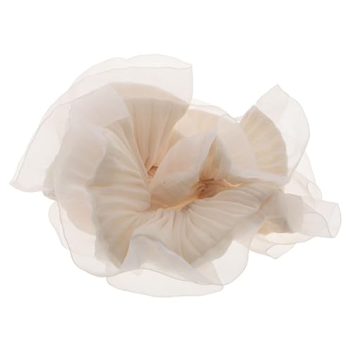 BESPORTBLE Organza-hochzeitsaccessoires Chiffon-pferdeschwanzhalter Elegante Haarbänder Netz-haarseil Organza-haargummis Große Pferdeschwanzhalter Für Mädchen Und Frauen von BESPORTBLE