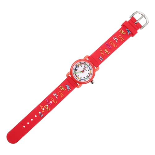 BESPORTBLE Junge Mädchen Uhr Cartoon Muster Mädchen Uhr Armbanduhr Für Kleinkinder Bezaubernde Kinderuhr Einfache Schüleruhr von BESPORTBLE