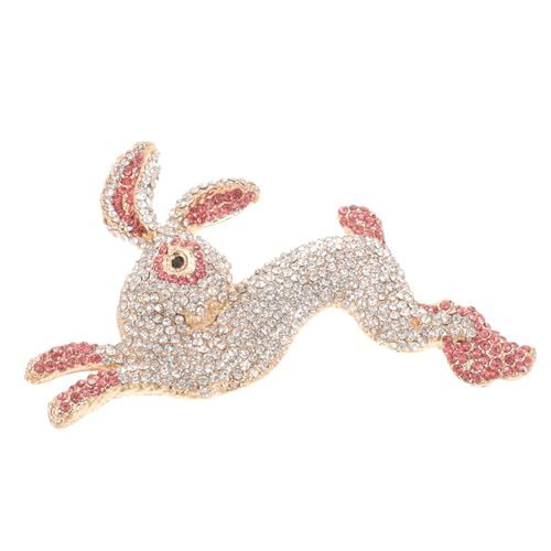 BESPORTBLE Kaninchen Brosche Süßes Tier Hase Sternzeichen Für Frauen Strass Brosche Anstecknadel Für Hüte Damen Accessoires Kragennadel Ostergeschenke Für Frauen Schmuck BESPORTBLE Kaninchen Brosche Süßes Tier Hase Sternzeichen Für Frauen Strass Brosche Anstecknadel Für Hüte Damen Accessoires Kragennadel Ostergeschenke Für Frauen Schmuck von BESPORTBLE