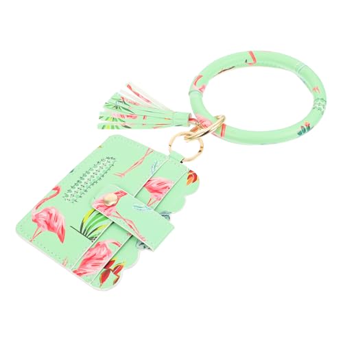 BESPORTBLE Kartenetui Schlüsselanhänger Armband mit Quaste Eleganter für Damen Perfektes für Familie Freunde für Kreditkarten Schlüssel Langlebig Pflegeleicht von BESPORTBLE