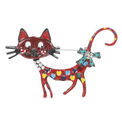 BESPORTBLE Katze Brosche Anstecknadel für Kleidung Frauen Hose Brosche Broschennadel Katzennadel Hosen Brosche Clip Katzennadeln und Broschen Katzenbrosche Zinklegierung BESPORTBLE Katze Brosche Anstecknadel für Kleidung Frauen Hose Brosche Broschennadel Katzennadel Hosen Brosche Clip Katzennadeln und Broschen Katzenbrosche Zinklegierung von BESPORTBLE