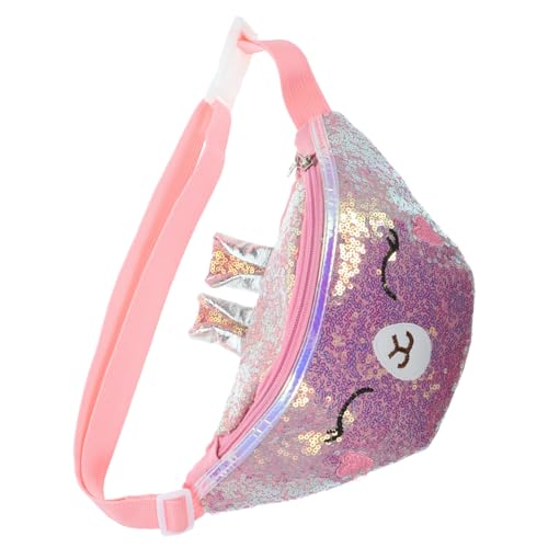 BESPORTBLE Katzensymbolische Kindertasche Für Mädchen Und Jungen Robuste Hüfttasche Mit Cartoon-Katze-Motiv Für Outdoor-aktivitäten Und Partys von BESPORTBLE