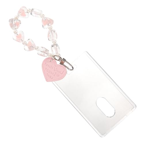 BESPORTBLE Fotokartenhalter Aus Kunststoff Schlüsselanhänger Kartenhalter Für Ausweis Und Kreditkarte Praktische Kartenhalterung Klein Und Tragbar von BESPORTBLE