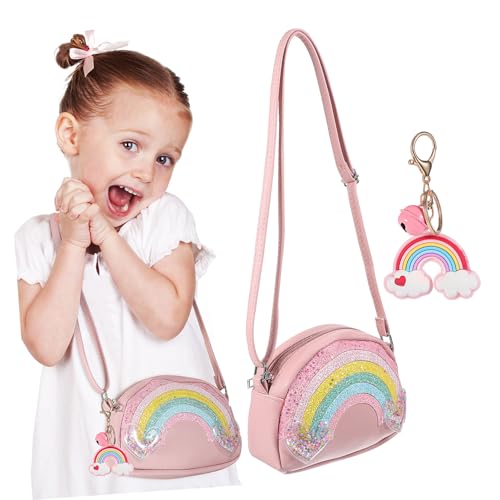 BESPORTBLE Kawaii Geldbörse Umhängetaschen Umhängetaschen Umhängetasche Kleinkind Mädchen Geldbörse Mädchen Münztaschen Regenbogen Beutel Tasche Für von BESPORTBLE