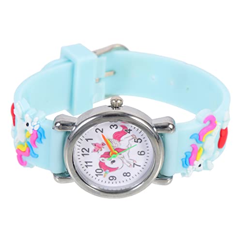 BESPORTBLE Kinderuhr Analog Armbanduhr für Verstellbares Silikonarmband für Jahre Perfektes Lernspielzeug zur Zeitmessung Geburtstagsfeier von BESPORTBLE
