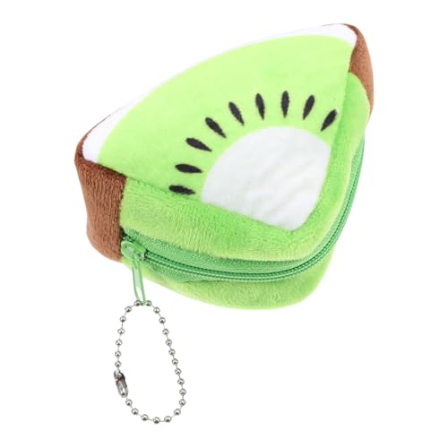 BESPORTBLE Kiwifruit Geldbörse Süßes Münzfach Multifunktionale Kleingeldbörse Für Damen Und Mädchen Tragbares Portemonnaie Leicht Und Robuste Materialien Für Taschen von BESPORTBLE