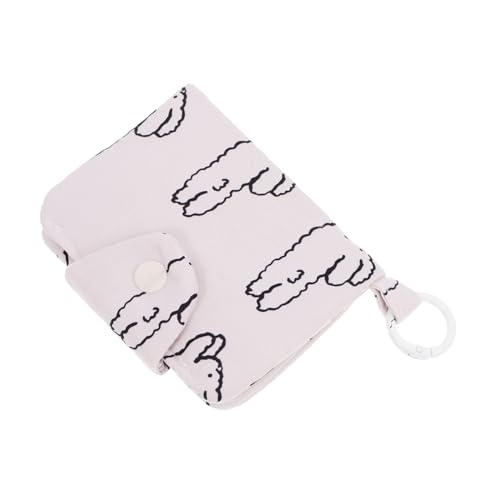 BESPORTBLE Kleine Geldbörse Damen mit Schlüsselanhänger Multicompartment Kartenetui Frauen Münzfach und Kabelaufbewahrung Minimalistisches Design Praktische Hängegeldbörse für Alltag und von BESPORTBLE