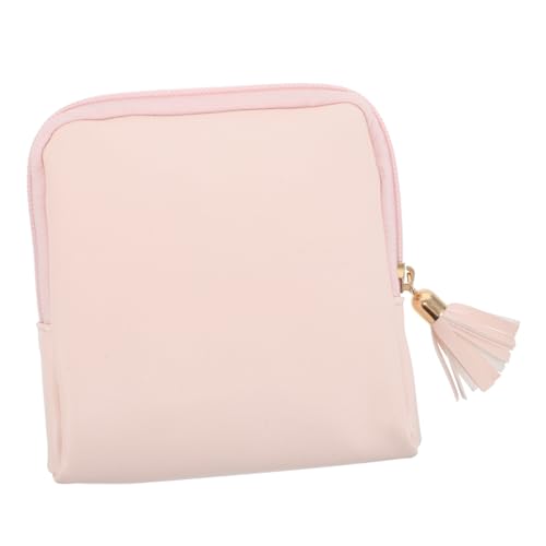 BESPORTBLE Kleine Schmuck Reiseetui mit Reißverschluss Vielseitige Mini Kosmetiktasche für Mädchen Leichte Schmuck Münzbörse Stabile Tragbare Makeup Tasche von BESPORTBLE