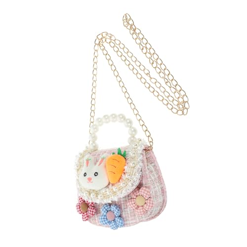 BESPORTBLE Kleine Umhängetasche Süße Geldbörse Crossbody Karottenpink Handtasche Für Alter Von Jahren Modisches Accessoire von BESPORTBLE