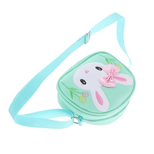 BESPORTBLE Handtasche Für Mädchen Mit Hasendesign Umhängetasche Für Kleinkinder Wechseltasche Mit Münzfach Bequemer Schultergurt Für Täglichen Gebrauch von BESPORTBLE