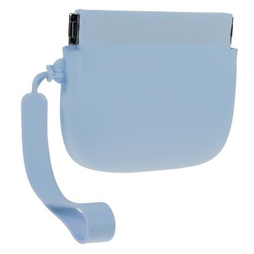 BESPORTBLE Kleiner Beutel für Damen kleine Handtaschen für Frauen Damen geldbörse Kompakt schutztasche aufbewahrungssack Purse kleine Schminktasche Kleine Geldbörse aus Silikon Legierung Blue von BESPORTBLE