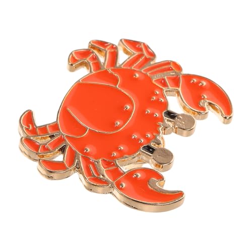 BESPORTBLE Krabbenbrosche Tier Brosche Cartoon Brosche Metall Brosche Lustige Anstecker Lustige Anstecknadel Brosche Durable Brosche Festliche Brosche Krabbenschmuck Legierung Orange BESPORTBLE Krabbenbrosche Tier Brosche Cartoon Brosche Metall Brosche Lustige Anstecker Lustige Anstecknadel Brosche Durable Brosche Festliche Brosche Krabbenschmuck Legierung Orange von BESPORTBLE