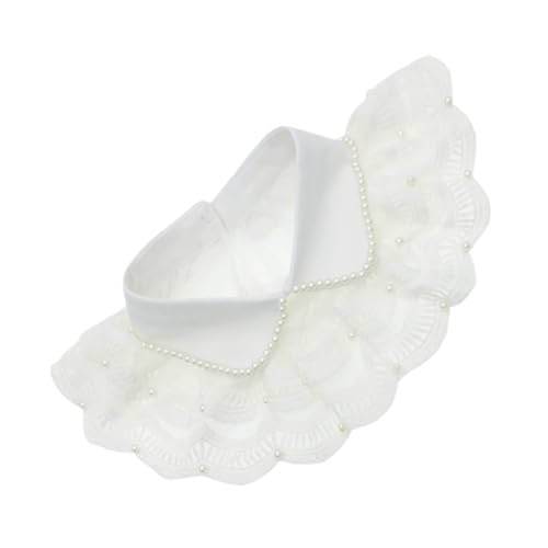 BESPORTBLE Vielseitiger Fake Kragen für Damen Modischer Falscher Spitzenkragen mit Eleganter Halsausschnittkragen Zarter Kragen für Partys und Hochzeiten Accessoire für Kleidung von BESPORTBLE