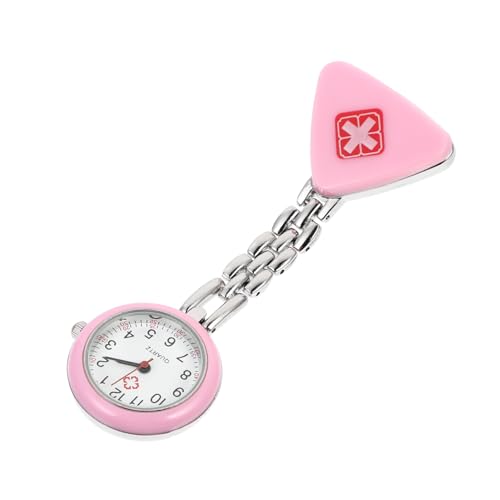 BESPORTBLE Krankenschwesteruhr Mit Clip-Design Stabile Hängende Uhr Aus Edelstahl Präzise Messung Und Einfacher Ablesung Für Ärzte Und Pflegepersonal von BESPORTBLE