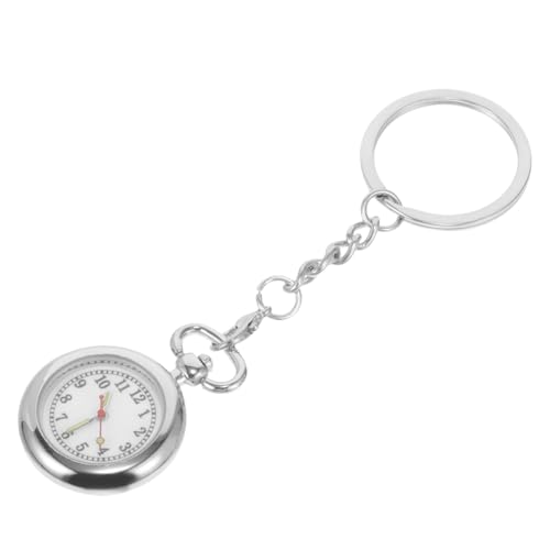 BESPORTBLE Krankenschwester Uhr Mit Schlüsselanhänger Präzise Taschenuhr Für Damen Leicht Tragbar Für Pflegealltag Stylisches Design Mit Clip Halterung BESPORTBLE Krankenschwester Uhr Mit Schlüsselanhänger Präzise Taschenuhr Für Damen Leicht Tragbar Für Pflegealltag Stylisches Design Mit Clip Halterung von BESPORTBLE