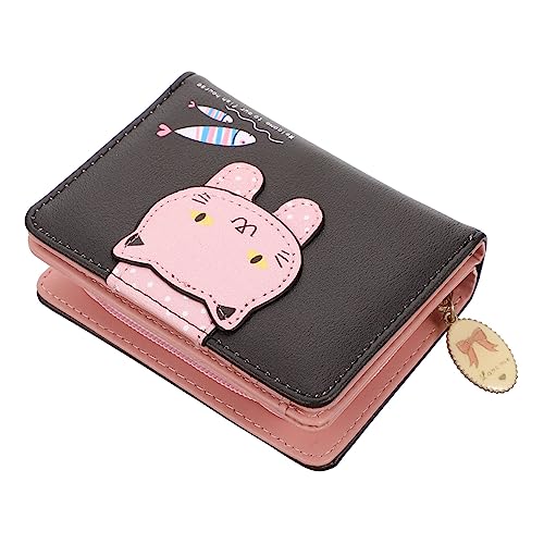 BESPORTBLE Pu-geldbörse Kreditkartenhalter Ausweis-Aufbewahrungstasche Kleine Brieftasche Kartenaufbewahrungstasche Münzgeldfach Für Mädchen von BESPORTBLE