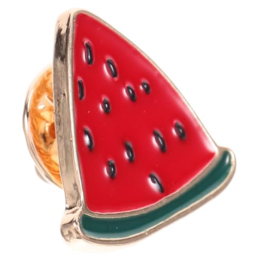 BESPORTBLE Kreative Wassermelonen Brosche Damen Scarf Clip Cartoon Cardigan Pin Anstecknadel Modischer Früchte Schmuck Einfach zu Tragen und Dekorativ von BESPORTBLE