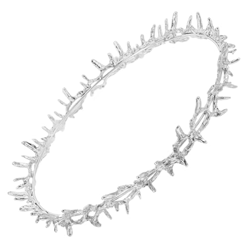 BESPORTBLE Renaissance Krone Aus Metall Für Frauen Und Männer Party Accessoire Cosplay Prop Tiaras Für Geburtstag Abschlussball Hochzeit Einzigartiges Haaraccessoire von BESPORTBLE