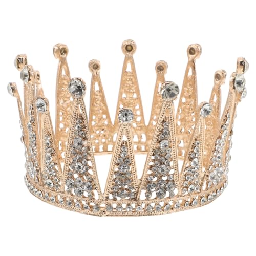 BESPORTBLE Krone für Frauen Kristall Strass Hochzeit Tiara Prinzessin Stirnband Königin Haarschmuck für Geburtstag Abschlussball Hochzeit Party von BESPORTBLE