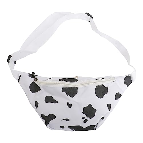 BESPORTBLE Kuh-design Brusttasche Aus Hochwertigem Pu-material Glatt Und Hautfreundlich Kompakte Umhängetasche Mit Verstellbarem Gurt Für Frauen Und Mädchen Stilvoll Und Schick Mit Glattem Re von BESPORTBLE