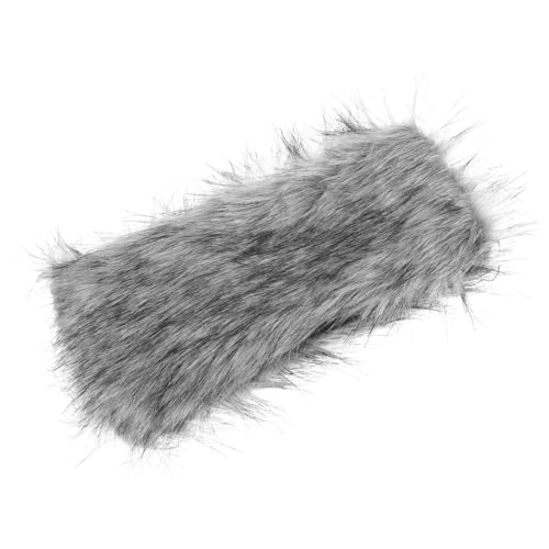 BESPORTBLE Kunstpelz Ohrschutz Stirnband für Damen Warmes Dekoratives Haarband Elastisches Design Stylisch für Kalte Verschiedene Outfits von BESPORTBLE