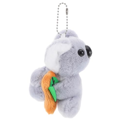 BESPORTBLE Kuscheliger Koala Plüsch Schlüsselanhänger Weicher Mini Anhänger als Party Favor oder Taschen Charm Vielseitiges für Freunde Detailreich Verarbeitet von BESPORTBLE
