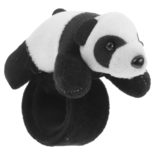 BESPORTBLE Kuscheliges Cartoon Panda Slap Armband Leichtes Bequemes Party Niedliches Stofftier Handgelenkband für Geburtstagsfeiern und Kostümpartys von BESPORTBLE