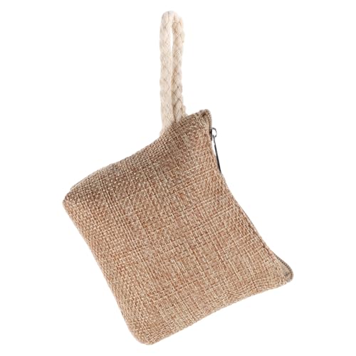 BESPORTBLE Make-up-Tasche Aus Baumwolle Und Leinen Reisetasche Mit Reißverschluss Beutel Für Geldbörse Schminktasche Kleine Münztasche Wechseltasche Für Frauen Schlüsseltasche Gebrauchstasche von BESPORTBLE