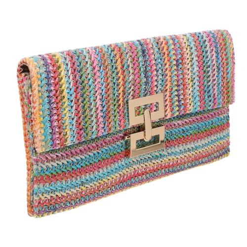 BESPORTBLE Lässige Gewebte Clutch-tasche, Gewebte Clutch-tasche, Geldbörse, Umschlag-clutch von BESPORTBLE